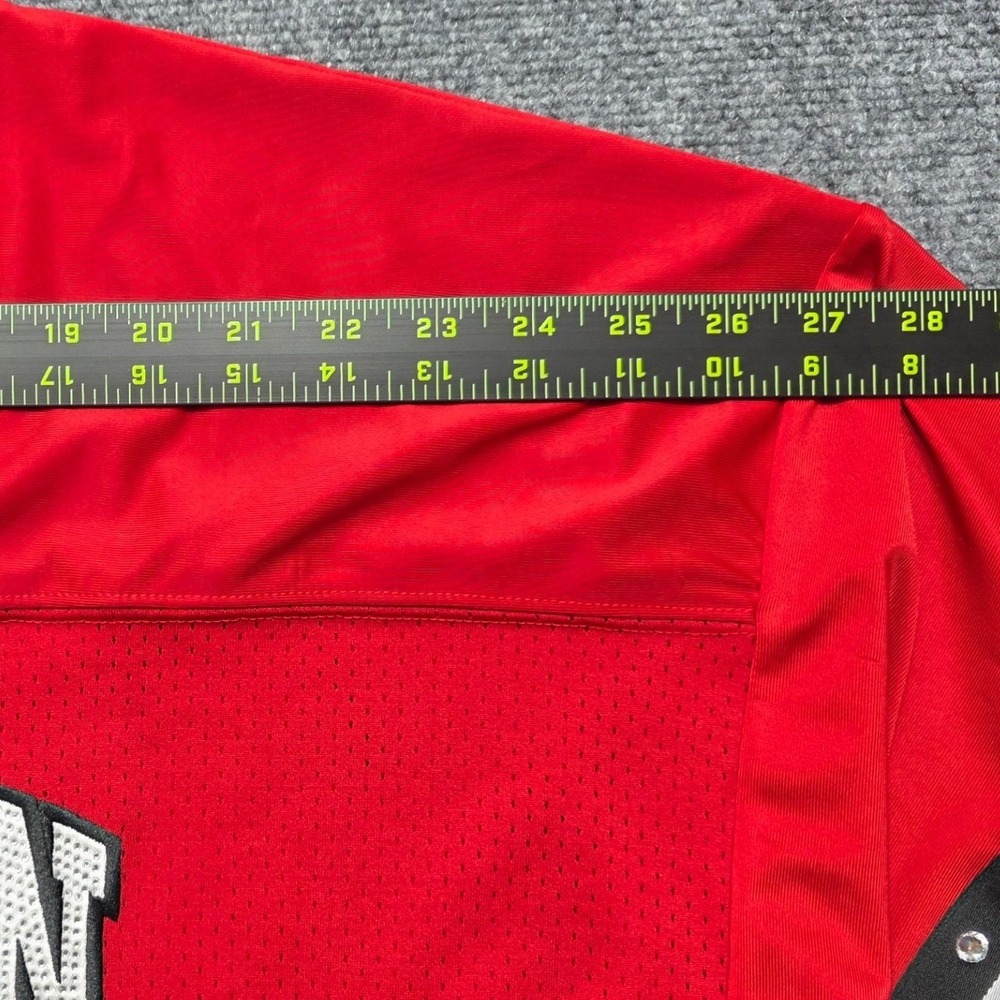 Gameday Couture Wisconsin Badgers Rhinestone Jersey Women's XL Red T452 NCAA - Picture 12 of 14